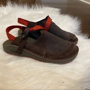 [Chaco] Toecoop Covered Slip On Clog Sandal